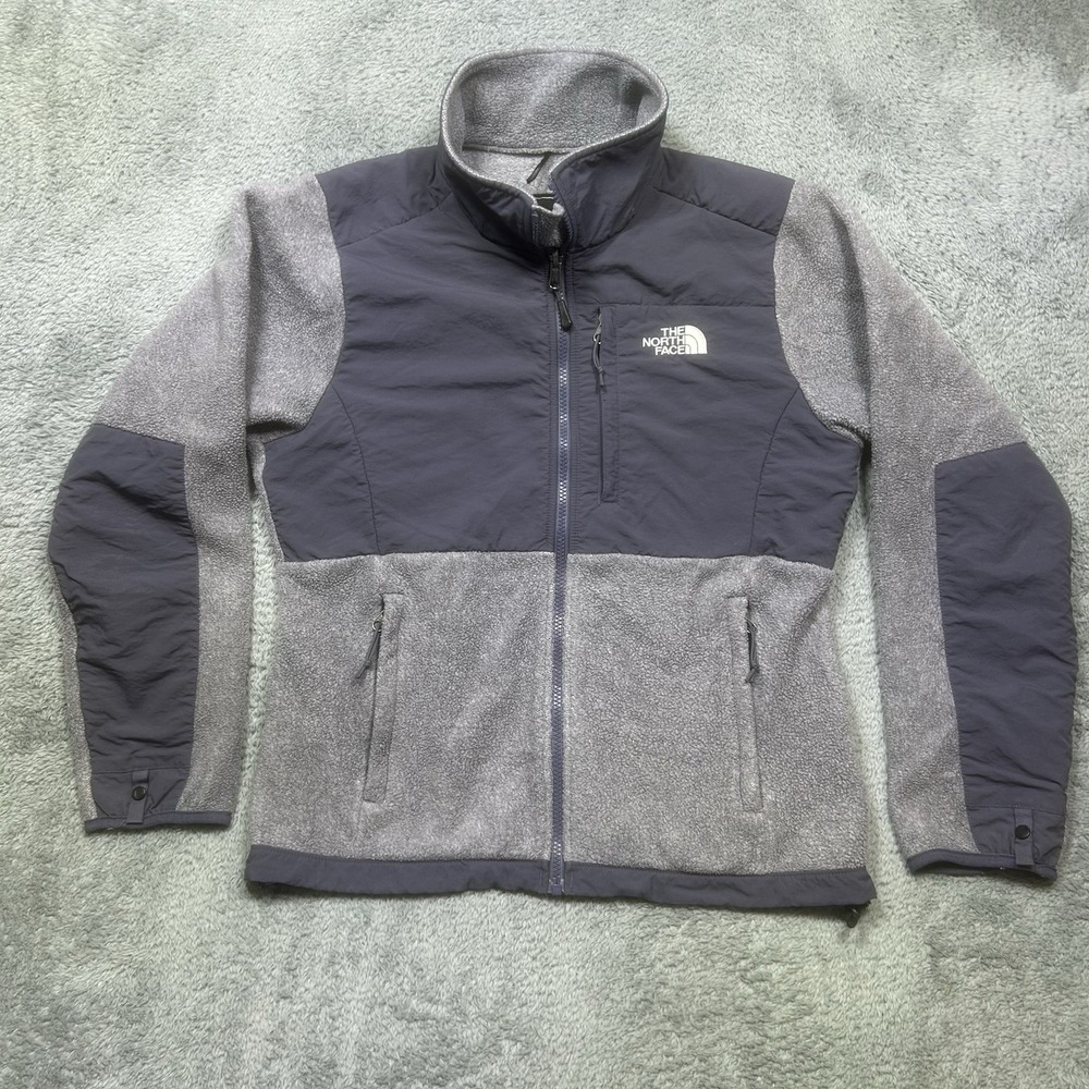 THE NORTH FACE Denali Jacket Women's S Purple Full Zip Fleece Outdoor Pockets